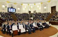 Prezident İlham Əliyev dünya şöhrətli alim Lütfi Zadə ilə vida mərasimində iştirak edib (FOTO) (YENİLƏNİB-2)