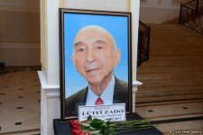 Lütfi Zadə ilə vida mərasimi keçirilib (FOTO)