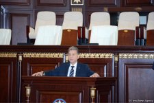 Lütfi Zadə ilə vida mərasimi keçirilib (FOTO)