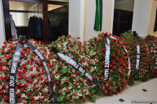 Lütfi Zadə ilə vida mərasimi keçirilib (FOTO)