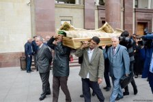 Lütfi Zadə ilə vida mərasimi keçirilib (FOTO)