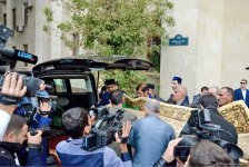 Lütfi Zadə ilə vida mərasimi keçirilib (FOTO)