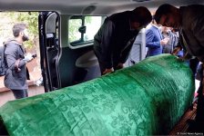 Lütfi Zadə ilə vida mərasimi keçirilib (FOTO)