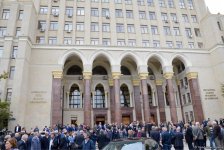 Lütfi Zadə ilə vida mərasimi keçirilib (FOTO)