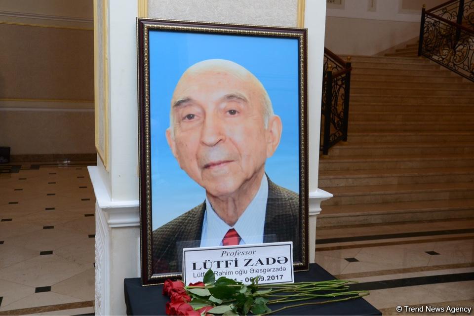 Lütfi Zadə ilə vida mərasimi keçirilib (FOTO)