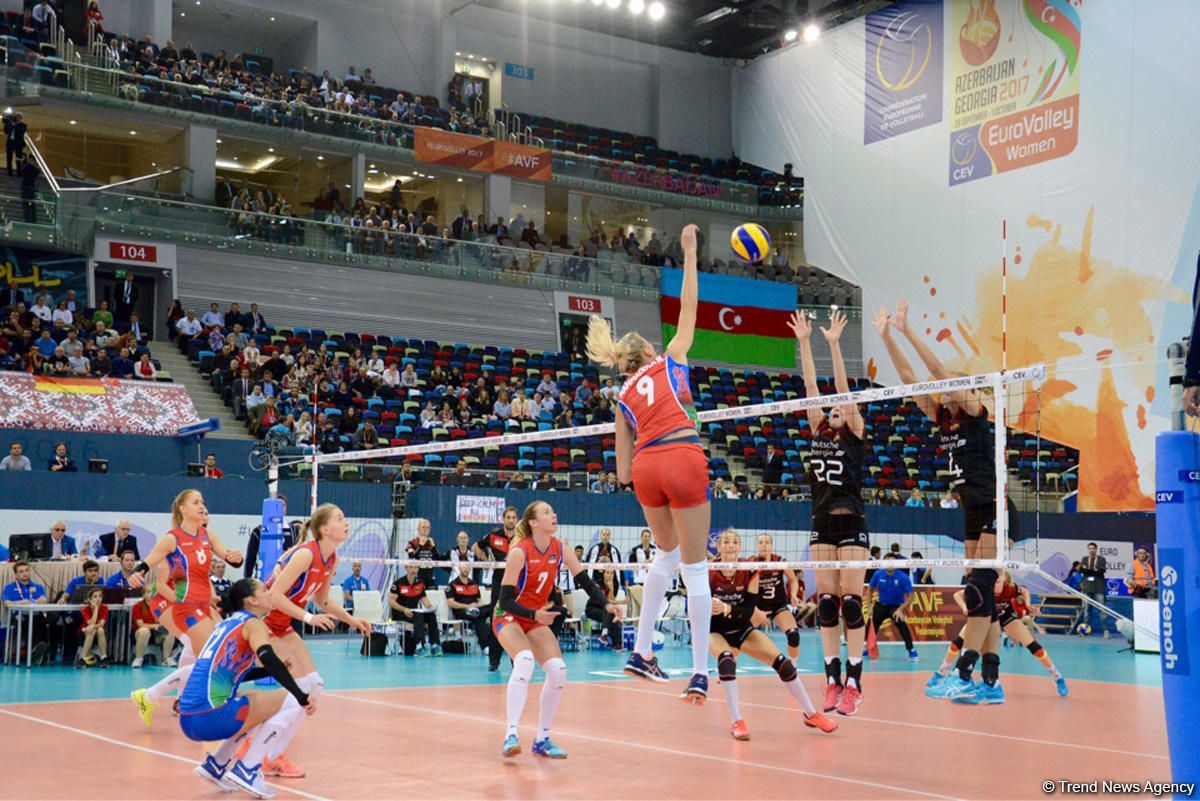 AÇ-2017: Voleybol millimiz yarımfinala yüksəldi - FOTOSESSİYA