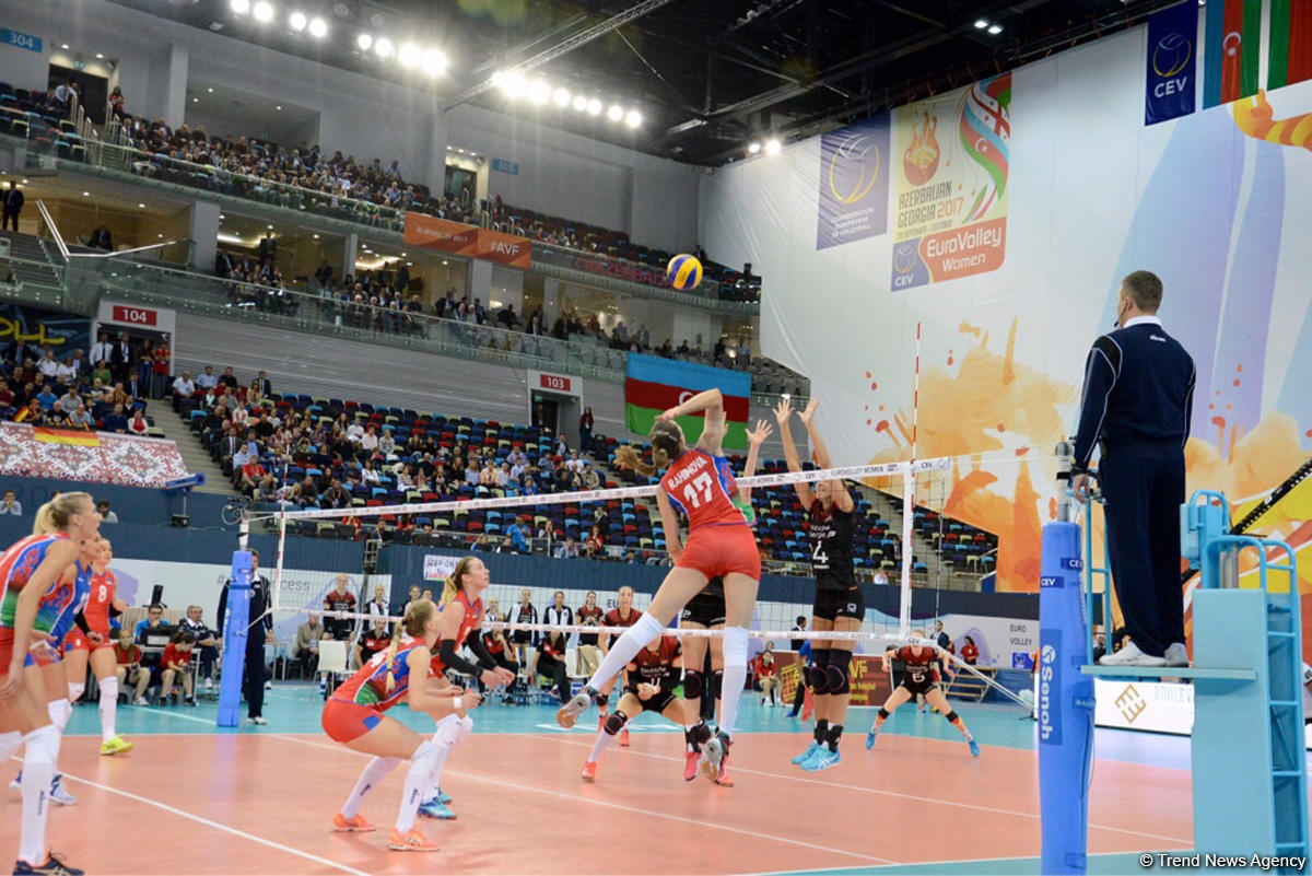 AÇ-2017: Voleybol millimiz yarımfinala yüksəldi - FOTOSESSİYA