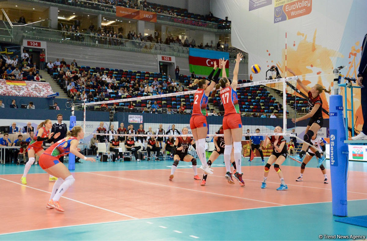 AÇ-2017: Voleybol millimiz yarımfinala yüksəldi - FOTOSESSİYA