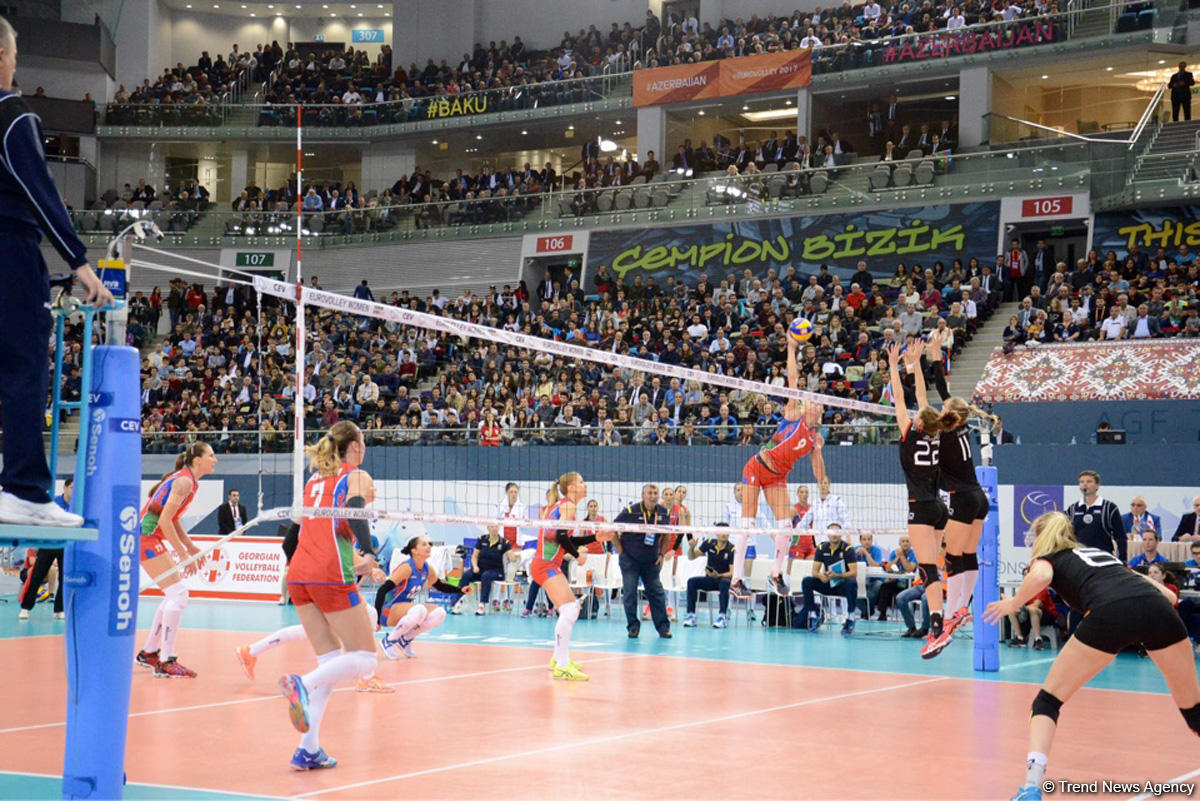 AÇ-2017: Voleybol millimiz yarımfinala yüksəldi - FOTOSESSİYA