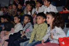 Heydər Əliyev Fondunun dəstəyi ilə uşaq evlərinin sakinləri "Forsaj şou" sirk proqramını izləyiblər (FOTO)