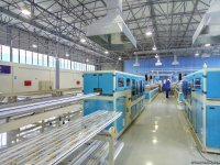Bakıda plastik qapı-pəncərə istehsalı zavodu fəaliyyətə başlayıb (FOTO)