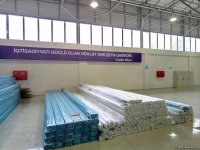 Bakıda plastik qapı-pəncərə istehsalı zavodu fəaliyyətə başlayıb (FOTO)