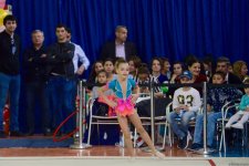 Bədii gimnastika üzrə Payız Ulduzları açıq birinciliyi keçirilib (FOTO)