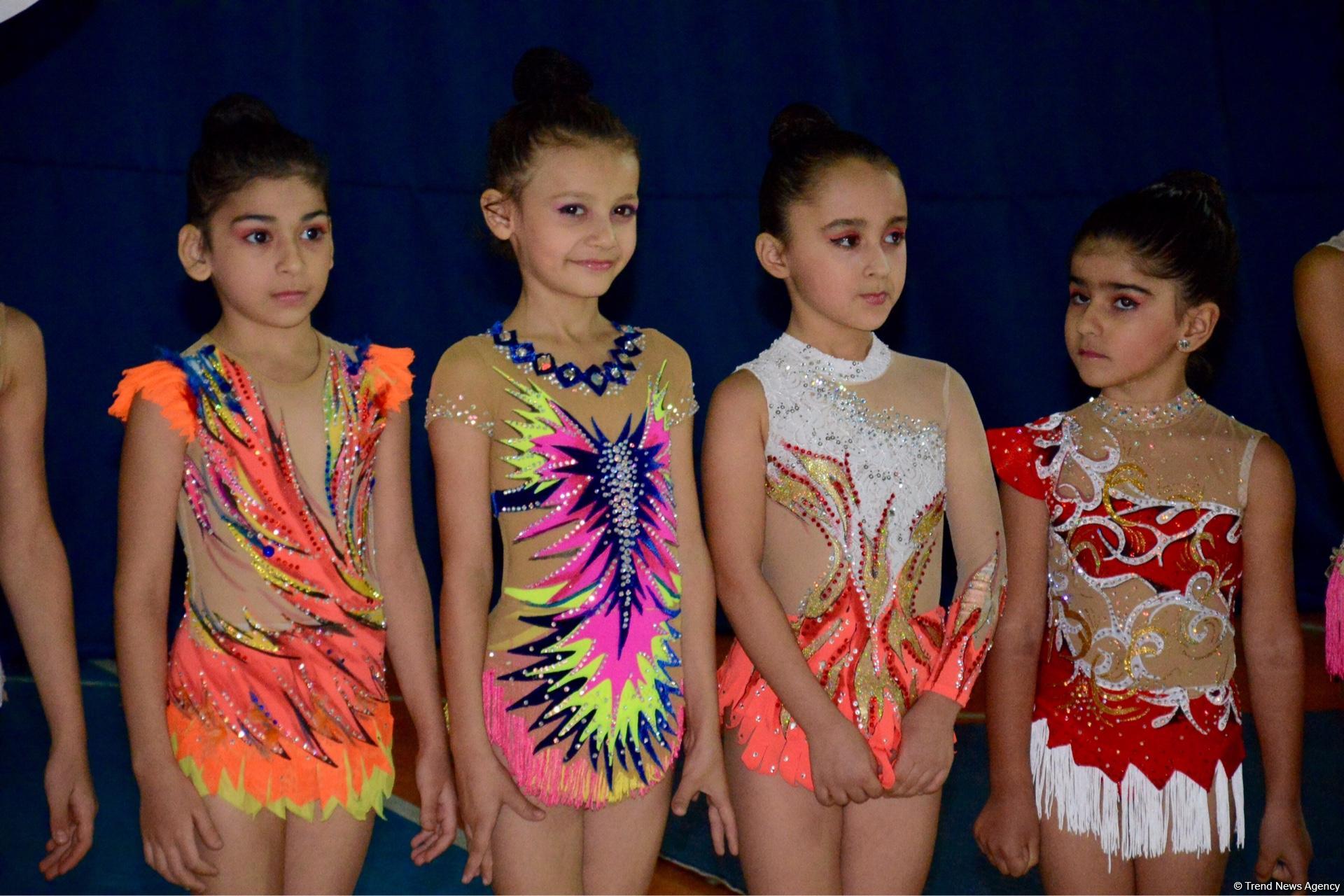 Bədii gimnastika üzrə Payız Ulduzları açıq birinciliyi keçirilib (FOTO)