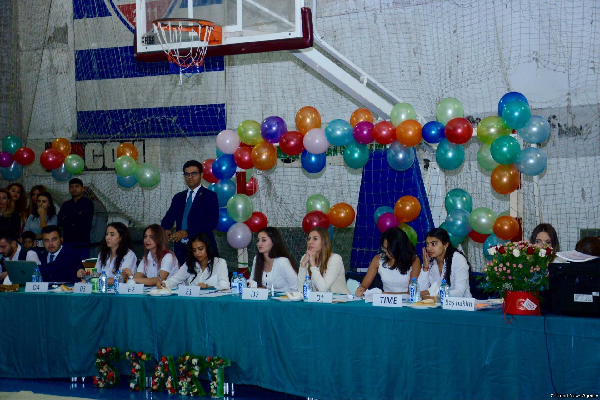 Bədii gimnastika üzrə Payız Ulduzları açıq birinciliyi keçirilib (FOTO)