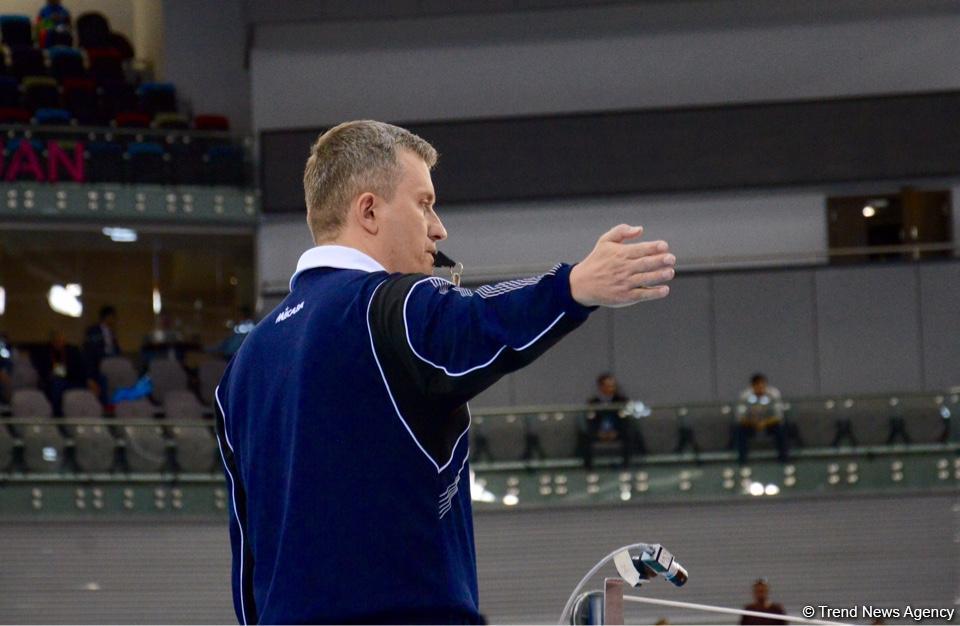 Voleybol millimiz Avropa Çemionatında növbəti oyununu keçirib (FOTOREPORTAJ)