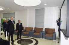 Prezident İlham Əliyev Şamaxıda içməli su təchizatı layihəsinin açılışında iştirak edib (FOTO)