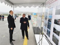Prezident İlham Əliyev Bakı-Şamaxı-Muğanlı avtomobil yolunun Cəngi-Bədəlli hissəsinin açılışında iştirak edib (FOTO)