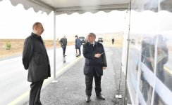 Təklə-Sündü-Xilmilli avtomobil yolu əsaslı təmirdən sonra istifadəyə verilib (FOTO)