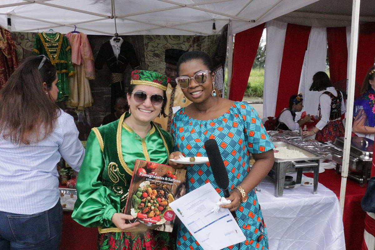 Azərbaycan Milli Geyim Mərkəzinin libasları Nigeriyada təqdim olunub (FOTO)