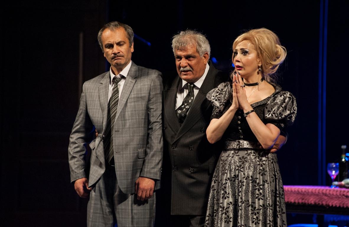 “Cəhənnəm sakinləri” tamaşası Şamaxıda oynanılıb