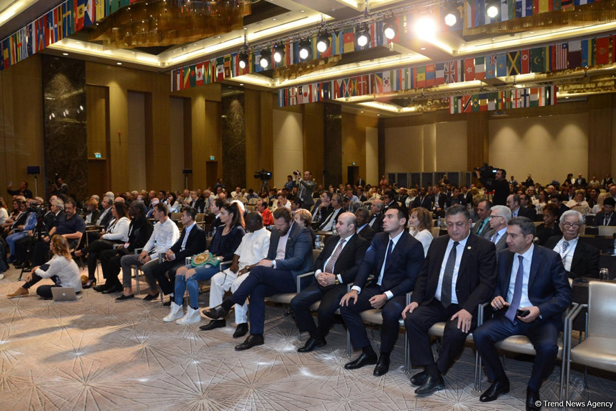 Bakıda Dünya Boks Şurasının 55-ci konvensiyasının açılış mərasimi baş tutub (FOTO)