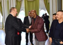 Prezident İlham Əliyev Ümumdünya Boks Şurasının 55-ci Konvensiyasının iştirakçılarını qəbul edib (FOTO) (YENİLƏNİB-2)