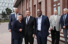 Prezident İlham Əliyev Ümumdünya Boks Şurasının 55-ci Konvensiyasının iştirakçılarını qəbul edib (FOTO) (YENİLƏNİB-2)