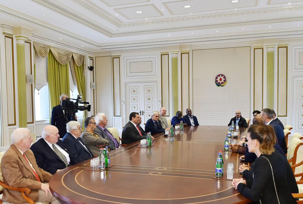 Prezident İlham Əliyev Ümumdünya Boks Şurasının 55-ci Konvensiyasının iştirakçılarını qəbul edib (FOTO) (YENİLƏNİB-2)