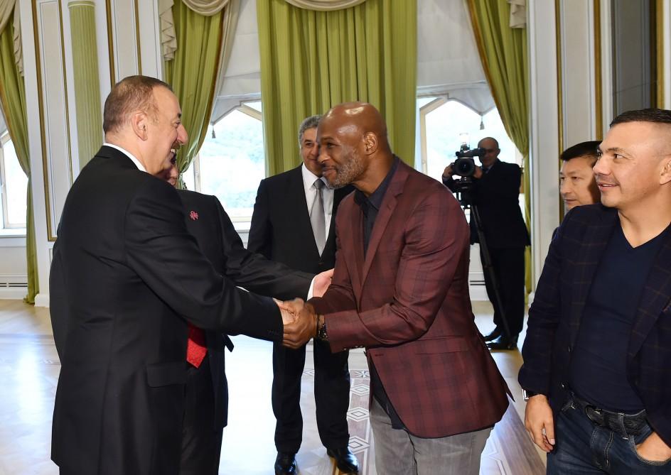 Prezident İlham Əliyev Ümumdünya Boks Şurasının 55-ci Konvensiyasının iştirakçılarını qəbul edib (FOTO) (YENİLƏNİB-2)
