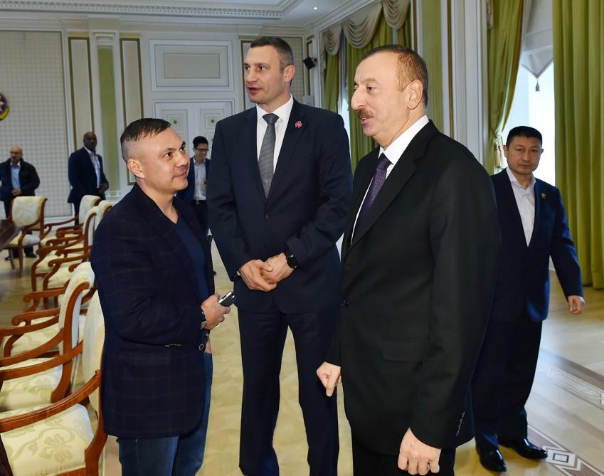 Prezident İlham Əliyev Ümumdünya Boks Şurasının 55-ci Konvensiyasının iştirakçılarını qəbul edib (FOTO) (YENİLƏNİB-2)
