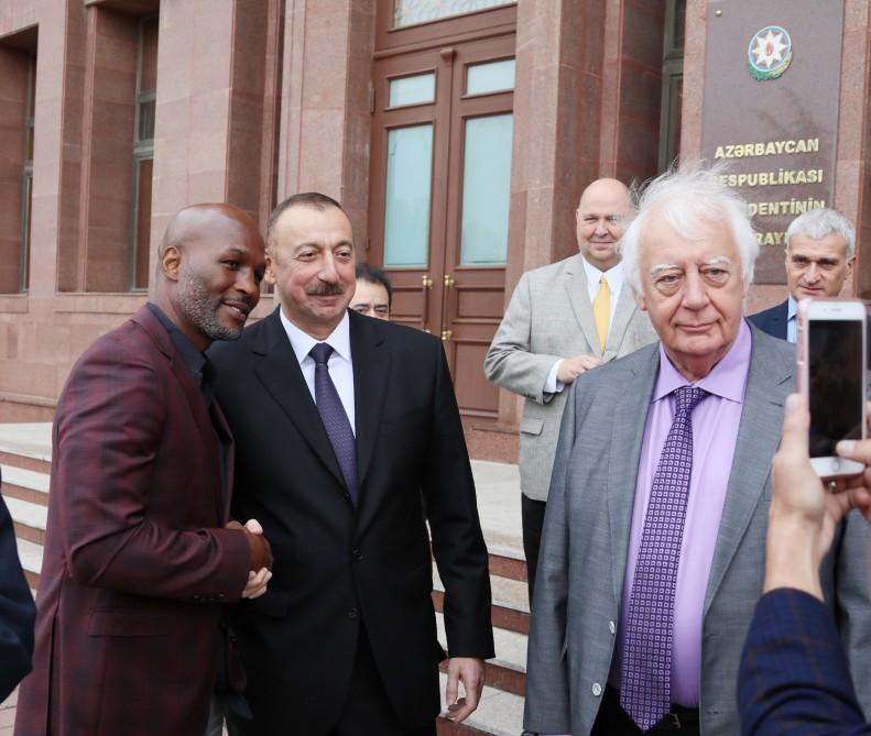Prezident İlham Əliyev Ümumdünya Boks Şurasının 55-ci Konvensiyasının iştirakçılarını qəbul edib (FOTO) (YENİLƏNİB-2)