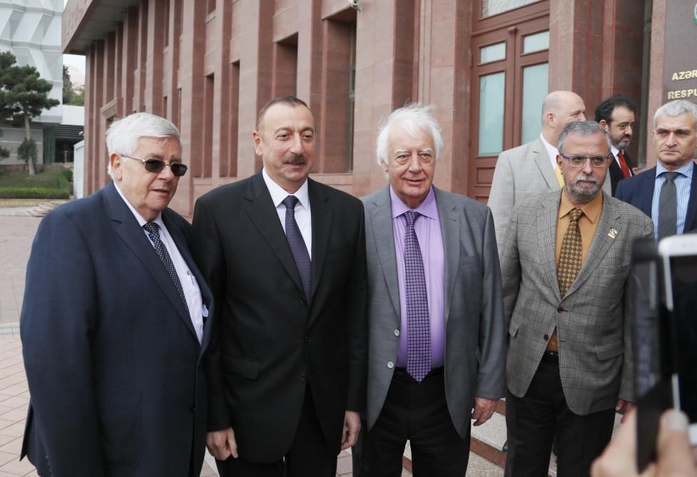 Prezident İlham Əliyev Ümumdünya Boks Şurasının 55-ci Konvensiyasının iştirakçılarını qəbul edib (FOTO) (YENİLƏNİB-2)