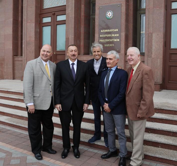 Prezident İlham Əliyev Ümumdünya Boks Şurasının 55-ci Konvensiyasının iştirakçılarını qəbul edib (FOTO) (YENİLƏNİB-2)