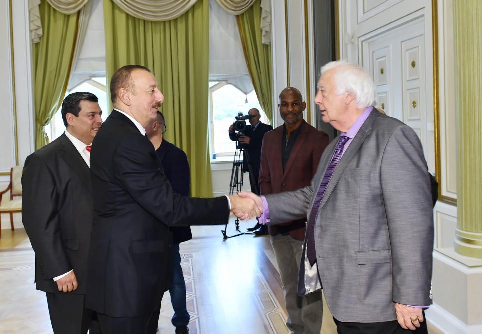 Prezident İlham Əliyev Ümumdünya Boks Şurasının 55-ci Konvensiyasının iştirakçılarını qəbul edib (FOTO) (YENİLƏNİB-2)
