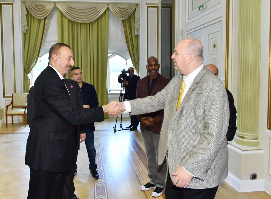 Prezident İlham Əliyev Ümumdünya Boks Şurasının 55-ci Konvensiyasının iştirakçılarını qəbul edib (FOTO) (YENİLƏNİB-2)