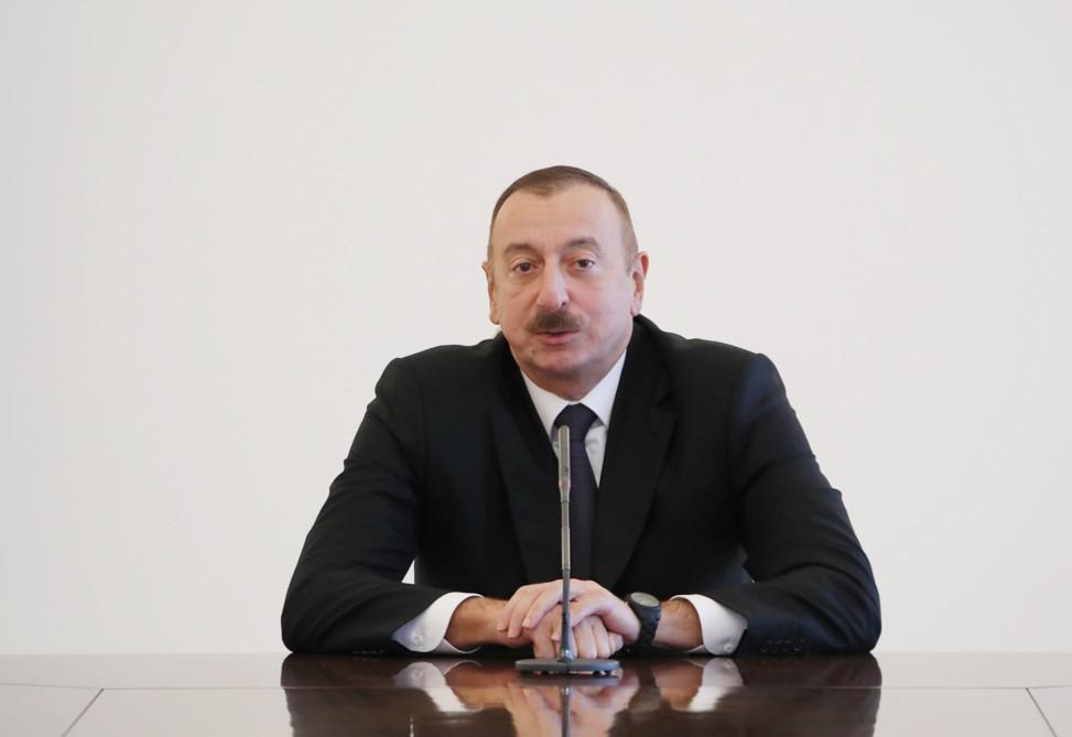 Prezident İlham Əliyev: Azərbaycan dünya Olimpiya ailəsində artıq öz layiqli yerini tutub (FOTO) (YENİLƏNİB)