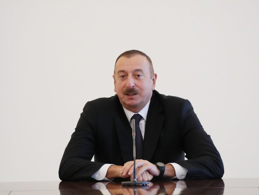 Prezident İlham Əliyev: Azərbaycan dünya Olimpiya ailəsində artıq öz layiqli yerini tutub (FOTO) (YENİLƏNİB)