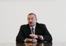 Prezident İlham Əliyev: Azərbaycanda demokratiya və bütün azadlıqlar təmin olunub (FOTO) (YENİLƏNİB-2)