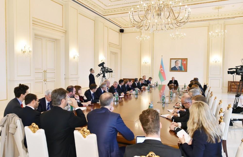 Prezident İlham Əliyev: Azərbaycanda demokratiya və bütün azadlıqlar təmin olunub (FOTO) (YENİLƏNİB-2)