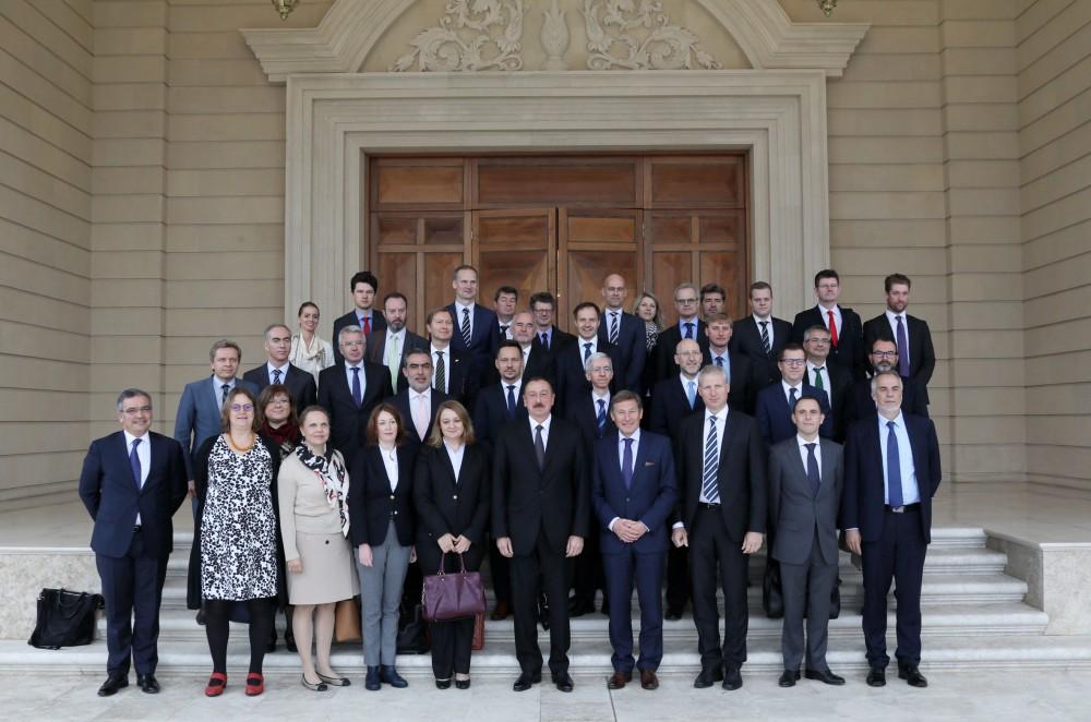 Prezident İlham Əliyev: Azərbaycanda demokratiya və bütün azadlıqlar təmin olunub (FOTO) (YENİLƏNİB-2)