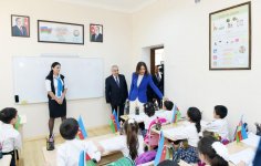 Azərbaycanın Birinci vitse-prezidenti Ramanada Qubadlı rayon Xanlıq kənd orta məktəbinin yeni binasında yaradılan şəraitlə tanış olub  (FOTO)