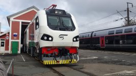 Yeni elektrovozlarla Bakıdan Tbilisiyə daha tez çatmaq olacaq (FOTO) (ÖZƏL)