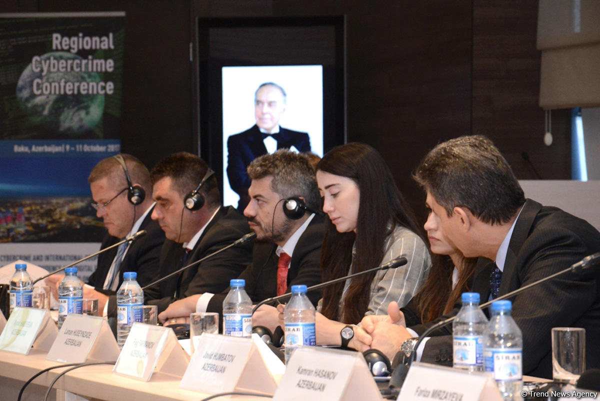 Bakıda kibercinayətkarlıq mövzusunda regional konfrans keçirilir (FOTO)