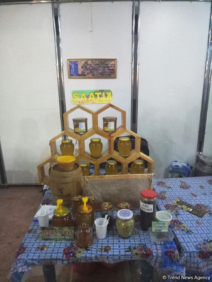 Bakıda bal yarmarkasının iştirakçılarının sayı artıb (FOTO)