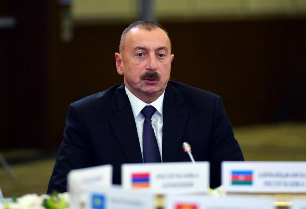 Prezident İlham Əliyev: Azərbaycan özünü humanitar xarakterli məsələlərin müzakirəsi üzrə dünya mərkəzlərindən biri kimi tanıdıb