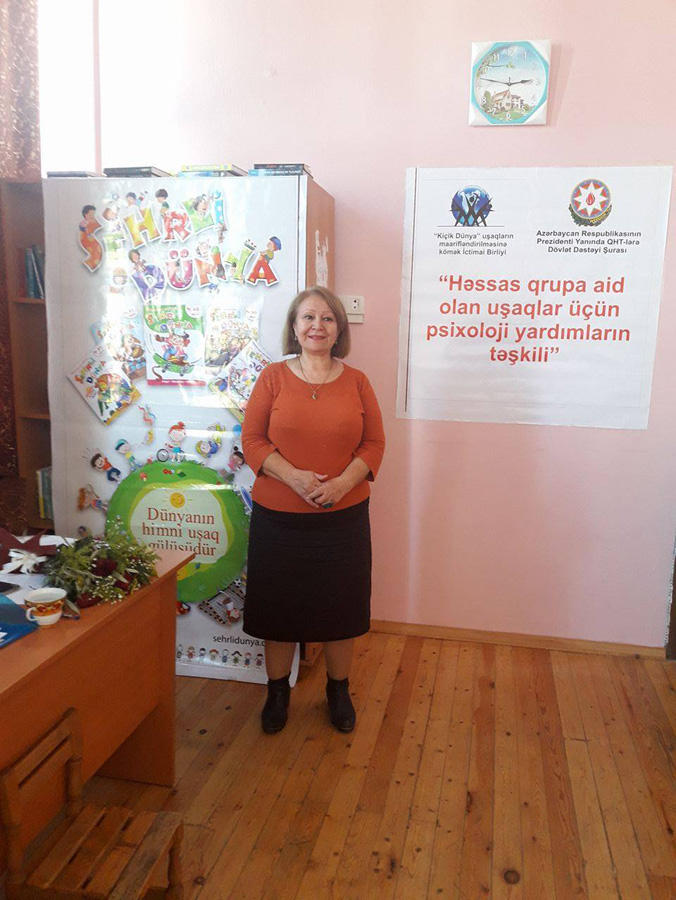 Kitabxana işçiləri “Ümid yeri” uşaq sığınacağının qonağı olub (FOTO)