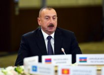 Prezident İlham Əliyev Soçidə MDB Dövlət Başçıları Şurasının məhdud tərkibdə iclasında iştirak edib (YENİLƏNİB-2) (FOTO)