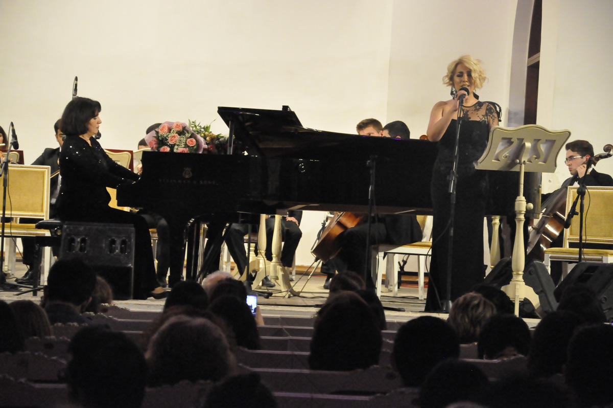 Bəstəkar-pianoçu Pikə Axundovanın müəllif konserti keçirilib (FOTO)