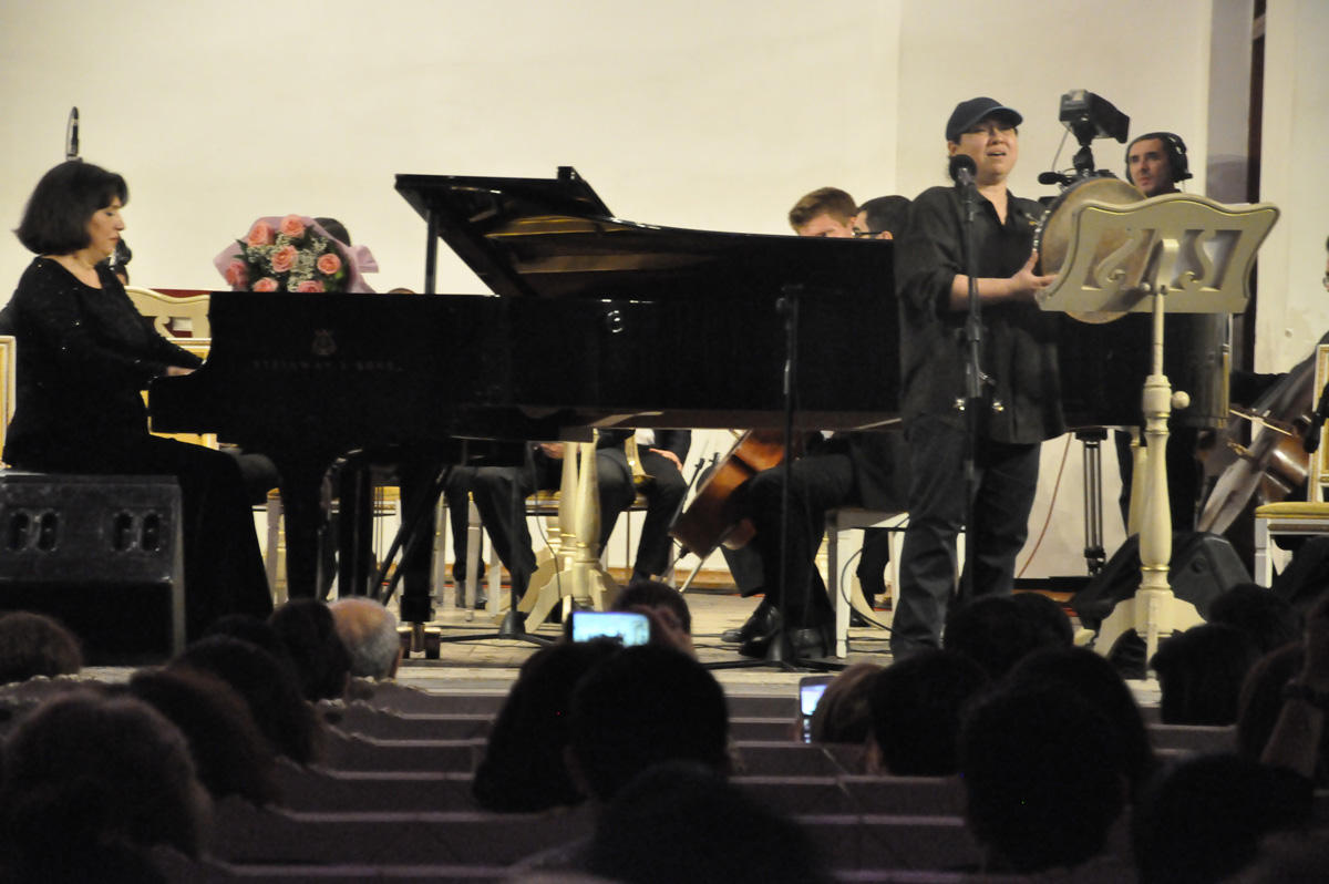 Bəstəkar-pianoçu Pikə Axundovanın müəllif konserti keçirilib (FOTO)